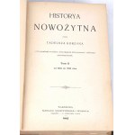 KORZON- HISTORYA STAROŻYTNA, WIEKÓW ŚREDNICH, NOWOŻYTNA I-II 1905