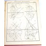 SAPALSKI-DESCRIPTIVE GEOMETRY 1822; APPLICATIONS OF DESCRIPTIVE GEOMETRY NOTEBOOK ONE 1839 TABLES