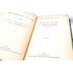 SIENKIEWICZ- WYBÓR PISM t.1-12 (kolekcja książek w półskórzanej oprawie) wyd. 1954-5r.