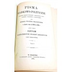 CHRZANOWSKI- PISMA WOJSKOWO- POLITICAL vol.1 1871, art of war