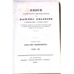 NIEMCEWICZ - Zbiór PAMIĘTNIKÓW HISTORYCZNYCH O DAWNEJ POLSZCZE 1838 vol. 1-4, unsignierter Einband von Antoni Oehl