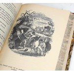 DICKENS - WERKE [Sammlung in Halbledereinband, auf 21 Bände verteilt].