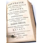 [GUIDA PER GLI SCAPOLI SU COME CONQUISTARE LA MANO DI UNA FANCIULLA,] - PODGORZANIN [ALEKSANDER PAWEŁ ZATORSKI]- OSSERVAZIONI ALLA PRESA DI COSCIENZA DELLA FELICITÀ CONIUGALE CHE SERVE 1768