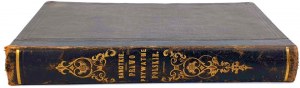 BANDTKIE STĘŻYŃSKI - POLISH PRIVATE LAW 1851 binding