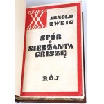 ZWEIG - SPOR O SERŽANTA GRIŠU. Edition.1, kůže
