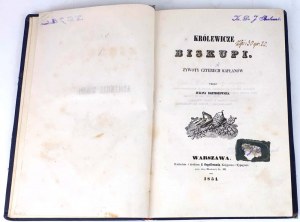 BARTOSZEWICZ - PRINCES BISHOPS. LIVES OF FOUR PRIESTS 1851