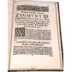 CONSTITUTION OF THE WALKING CORONNAL SEYM, in Warsaw, in the year MDCXXIX On February 20.