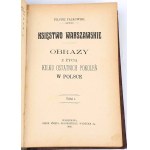 BARTOSZEWICZ- VERFASSUNG DES 3. MAI; FALKOWSKI- DER WARSCHAU-FÜRST Bilder aus dem Leben der letzten Generationen in Polen 2T. 1906