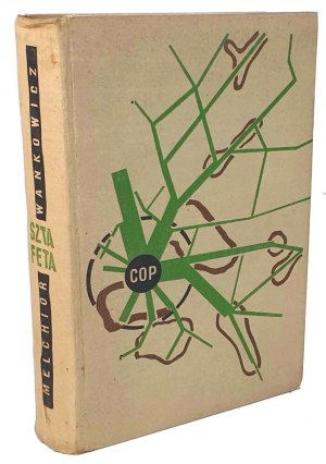 WAŃKOWICZ- SZTAFETA Kniha o polském hospodářském pochodu ORIGINÁL ilustrace z roku 1939