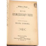 HUGO- ROK DZIEWIĘĆDZIESIĄTY TRZECI t.1-3 (komplet współoprawny)1898