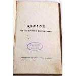 KRASZEWSKI- SCHIZZI DI MANIERE E STORIA. Il quinto romanzo. Edizione 1. Copia dalla biblioteca di Leopold Kronenberg WILNO 1841.