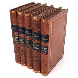PRZYBOROWSKI-HISTORY OF TWO YEARS 1861-1862 VOL. 1-5 [complete] 1892-6