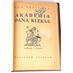 BRZECHWA - THE ACADEMY OF Mr. KLEKS 1st ed. illustrated by Szancer