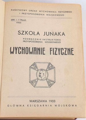 SCUOLA JUNAK Educazione fisica 1933