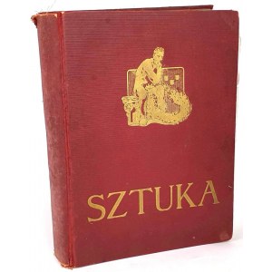 SZTUKA Miesięcznik ilustrowany, poświęcony sztuce i kulturze. Lwów 1911 - 1913. Wł. Jarocki - autolitografia