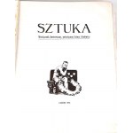 SZTUKA Magazine mensuel illustré consacré à l'art et à la culture. Lviv 1911 - 1913. Wł. Jarocki - autolithographie.