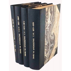 DEAD IN EXILE 1861-1878 4 Bände aus dem Jahrbuch der Historischen und Literarischen Gesellschaft in Paris