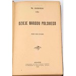 GRABIEŃSKI - HISTOIRE DE LA NATION POLONAISE publ.1906