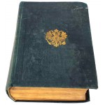 OFFICIAL YEARBOOK OF THE KINGDOM OF POLAND. for the year 1864. binding with the eagle of the Polish Kingdom