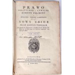 TRĘBICKI - PRAWO POLITYCZNE I CYWILNE KORONY POLSKIEY Y WIELKIEGO XIĘZTWA LITEWSKIEGO t.1-2 [komplet w 2 wol.] wyd. 1789-1791