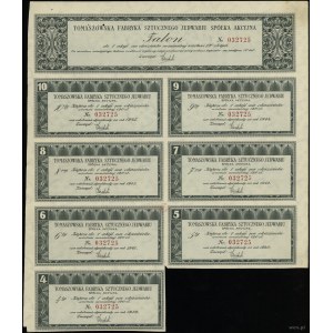 Pologne, 1 action pour 120 zlotys, 1936, Varsovie