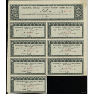 Polen, 1 Aktie für 120 Zloty, 1936, Warschau