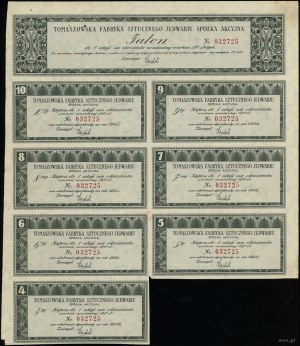 Pologne, 1 action pour 120 zlotys, 1936, Varsovie