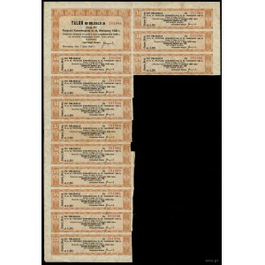 Republic of Poland (1918-1939), 6% conversion loan bond for 50 zlotys, 25.09.1926, Warsaw