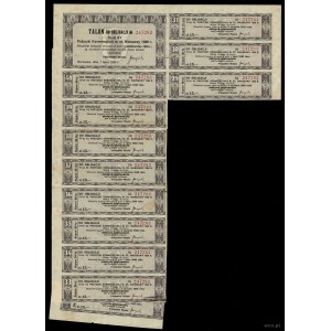 Republic of Poland (1918-1939), 6% conversion loan bond for 500 zlotys, 25.09.1926, Warsaw