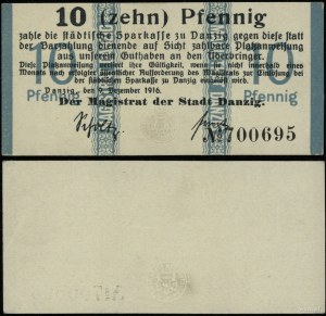 Západní Prusko, 10 fenig, 9.12.1916