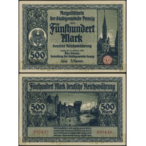 Polen, 500 Mark, 31.10.1922