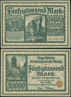 Poland, 50,000 marks, 20.03.1923