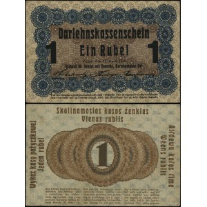 Poland, 1 ruble, 17.04.1916, Poznań