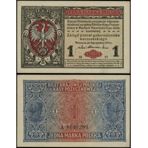 Poland, 1 Polish mark, 9.12.1916