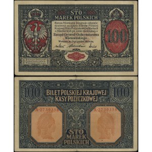 Poland, 100 Polish marks, 9.12.1916