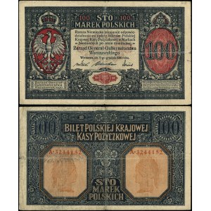 Polska, 100 marek polskich, 9.12.1916