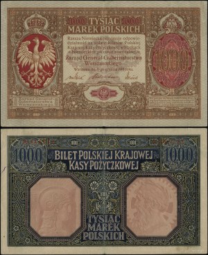 Poland, 1,000 Polish marks, 9.12.1916
