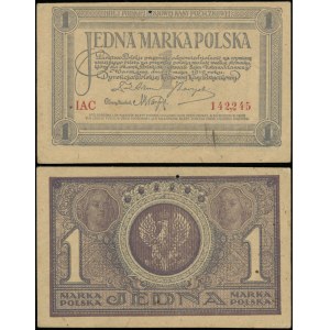 Pologne, 1 mark polonais, 17.05.1919