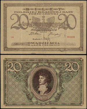 Poland, 20 Polish marks, 17.05.1919