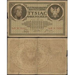 Poland, 1,000 Polish marks, 17.05.1919