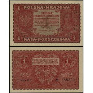 Pologne, 1 mark polonais, 23.08.1919