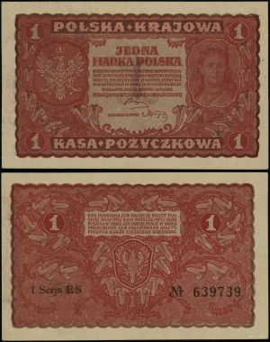 Polen, 1 polnische Mark, 23.08.1919