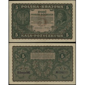 Poland, 5 Polish marks, 23.08.1919