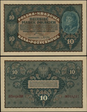 Poland, 10 Polish marks, 23.08.1919