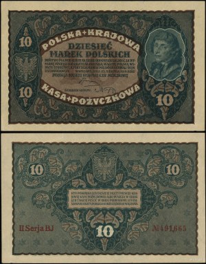 Poľsko, 10 poľských mariek, 23.08.1919