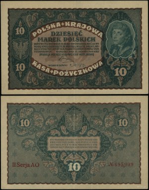 Poland, 10 Polish marks, 23.08.1919
