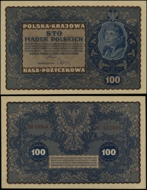 Polska, 100 marek polskich, 23.08.1919