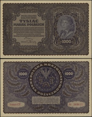 Polsko, 1 000 polských marek, 23.08.1919