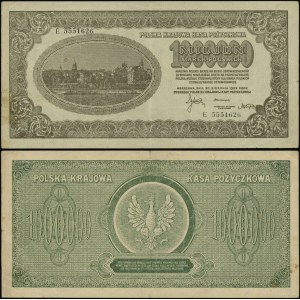 Pologne, 1.000.000 marks polonais, 30.08.1929