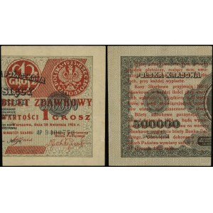 Pologne, billet de passage - 1 grosz, 28.04.1924